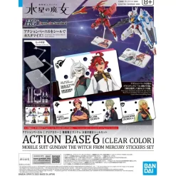 ACTION BASE 6 CLEAR WITCH FROM MERCURY STICKERS SET