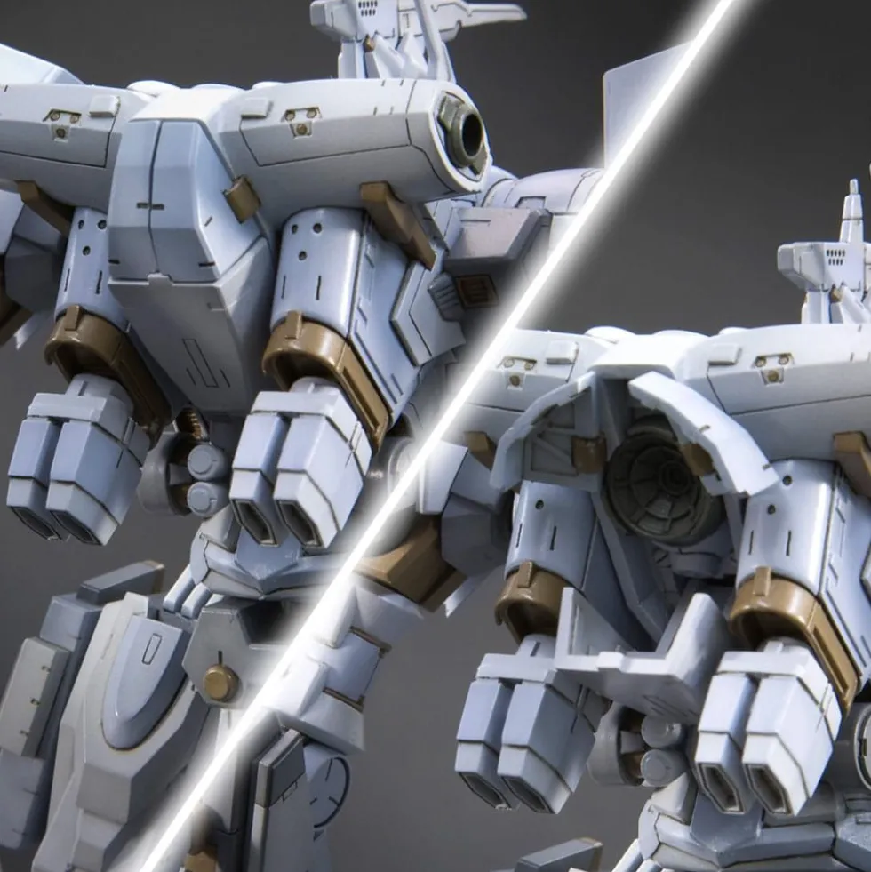 ARMORED CORE 1/72 ASPINA WHITE-GLINT