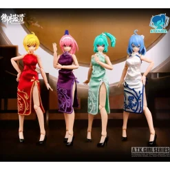 A.T.K GIRL : FOUR MYSTICAL BEASTS QIPAO ACCESSORIES SET