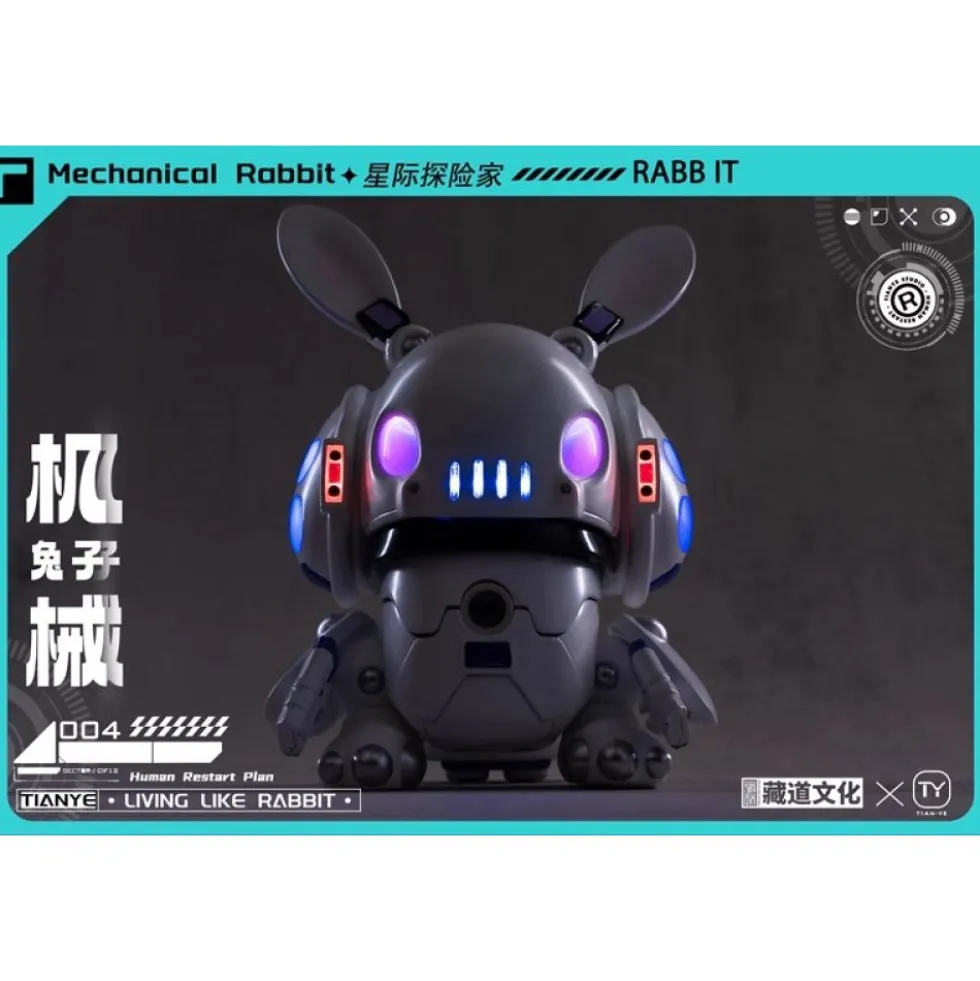 CANGDAO CD-IC-01 Mechanical Armor Series Interstellar Cruiser Star Explorer Mechanical Rabbit