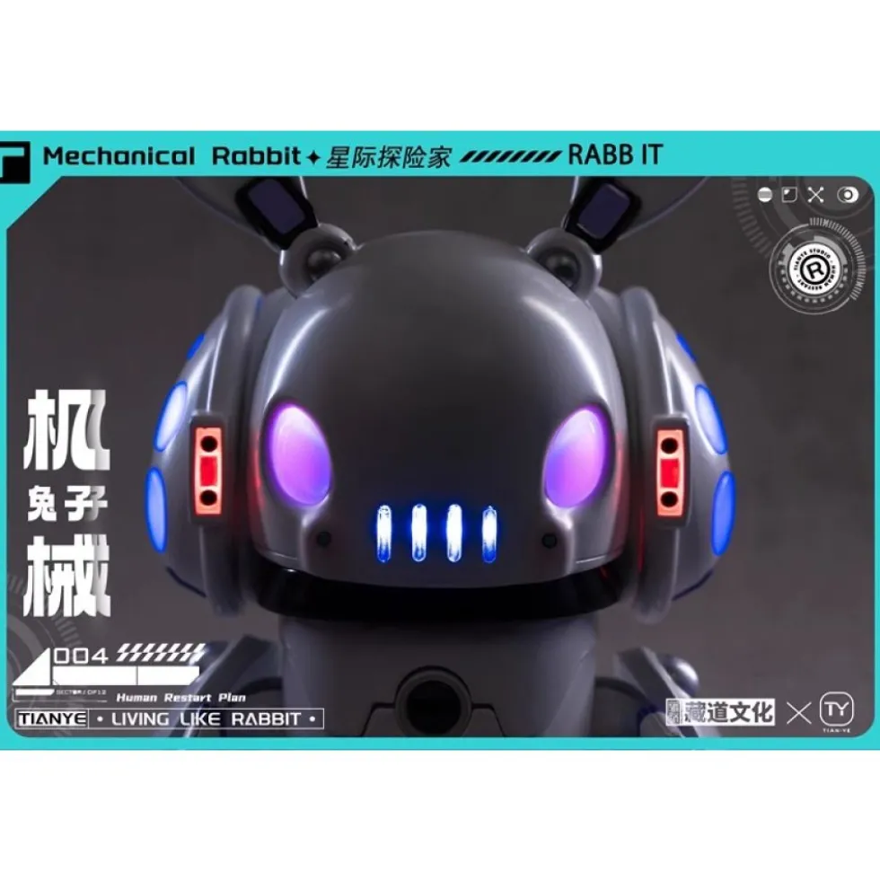CANGDAO CD-IC-01 Mechanical Armor Series Interstellar Cruiser Star Explorer Mechanical Rabbit