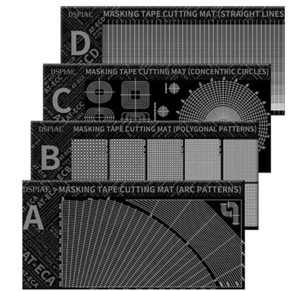DSPIAE MASKING TAPE CUTTING MAT