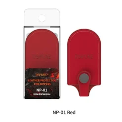 DSPIAE : PROTECTION PINCE EN CUIR (ROUGE)