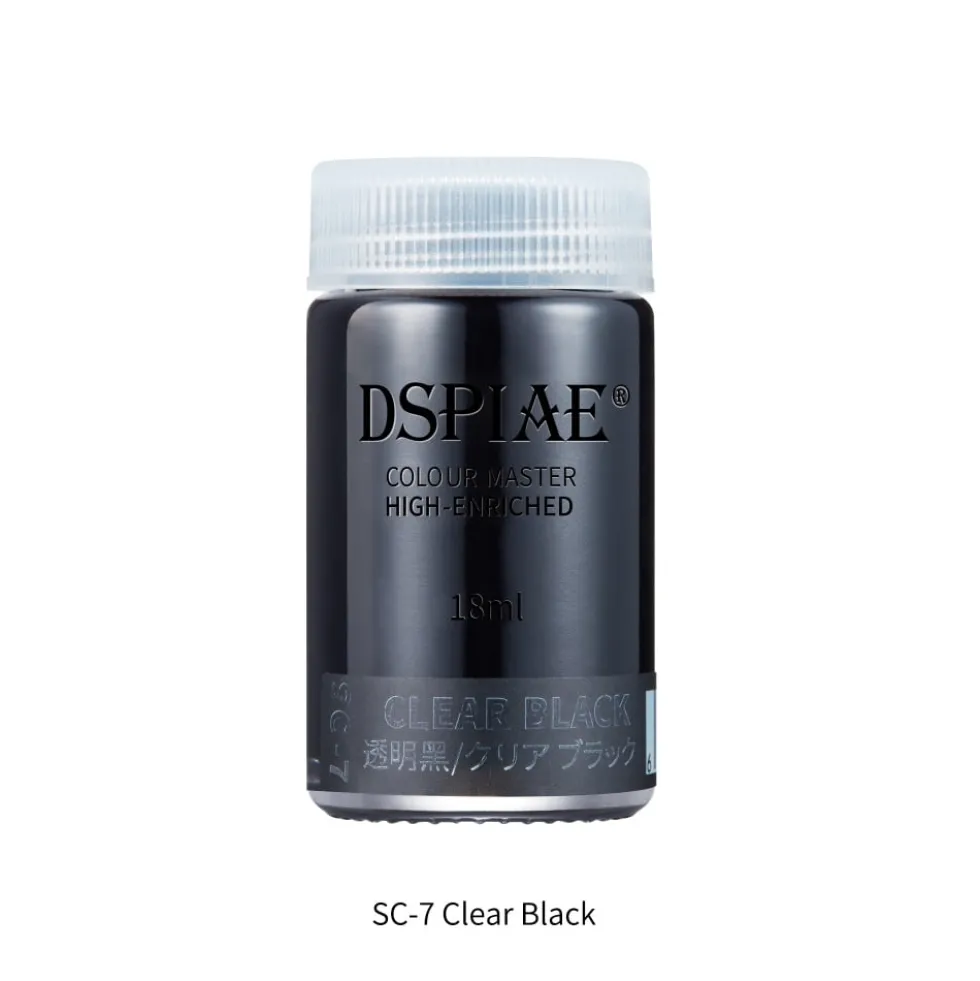 DSPIAE SC-7 CLEAR BLACK 18ml