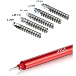 DSPIAE : SCRIBER SET (0.1 0.15 0.3 0.5 1.0MM + MANCHE)