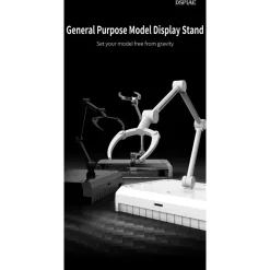 DSPIAE – UMS-01 General Purpose Model Display Stand – Base (3 Couleurs)