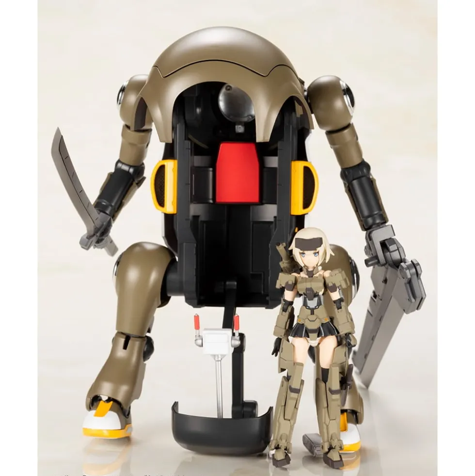 FRAME ARMS GIRL HAND SCALE GOURAI WITH MECHATRO WEGO BROWN