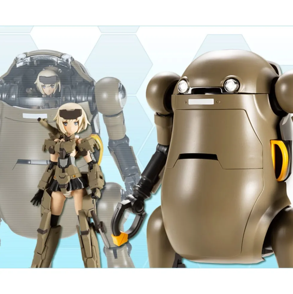FRAME ARMS GIRL HAND SCALE GOURAI WITH MECHATRO WEGO BROWN