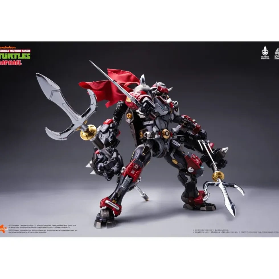 HEATBOYS : TEENAGE MUTANT NINJA TURTLES RAPHAEL 40TH ANNIVERSARY VER.