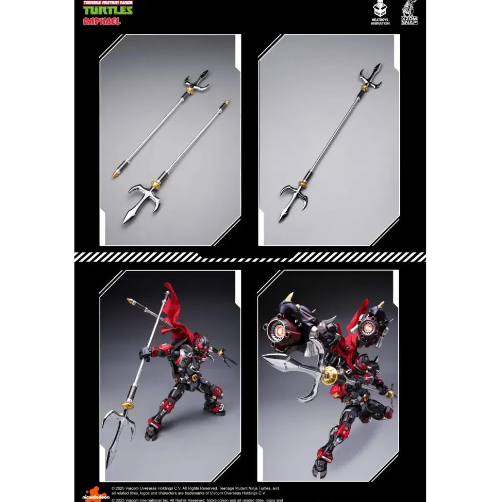 HEATBOYS : TEENAGE MUTANT NINJA TURTLES RAPHAEL 40TH ANNIVERSARY VER.