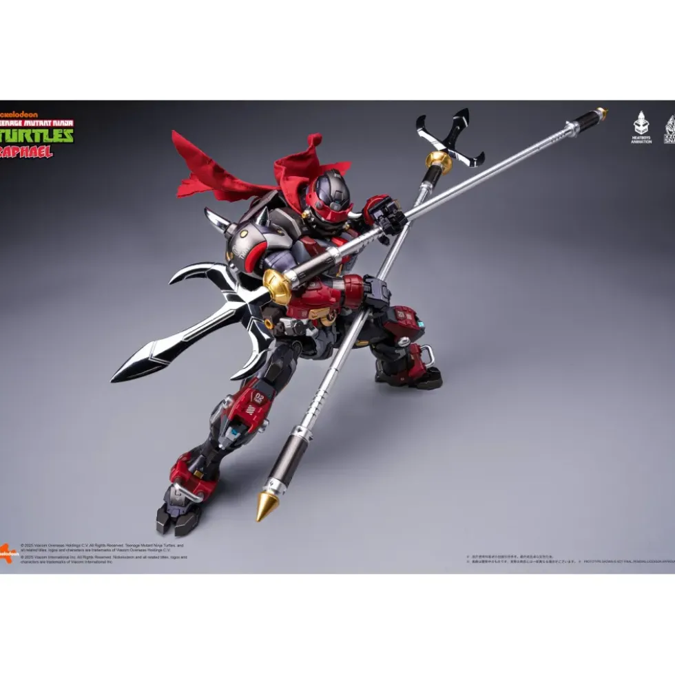 HEATBOYS : TEENAGE MUTANT NINJA TURTLES RAPHAEL 40TH ANNIVERSARY VER.