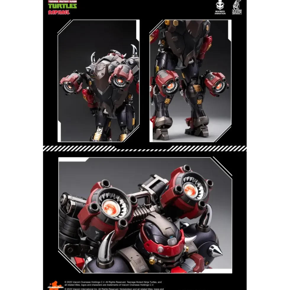 HEATBOYS : TEENAGE MUTANT NINJA TURTLES RAPHAEL 40TH ANNIVERSARY VER.