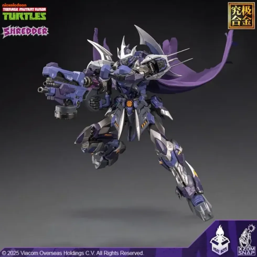HEATBOYS : TEENAGE MUTANT NINJA TURTLES SHREDDER MECHA
