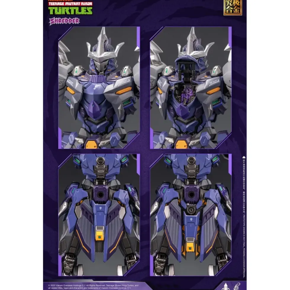 HEATBOYS : TEENAGE MUTANT NINJA TURTLES SHREDDER MECHA