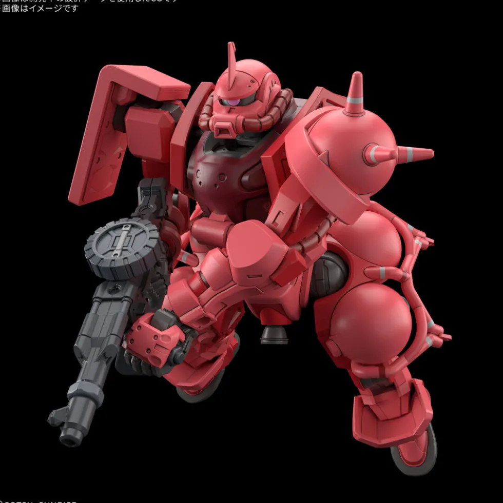 HG 1/144 CHAR’S ZAKU (GQ)