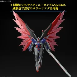HG 1/144 Destiny Gundam Spec II et Zeus Silhouette