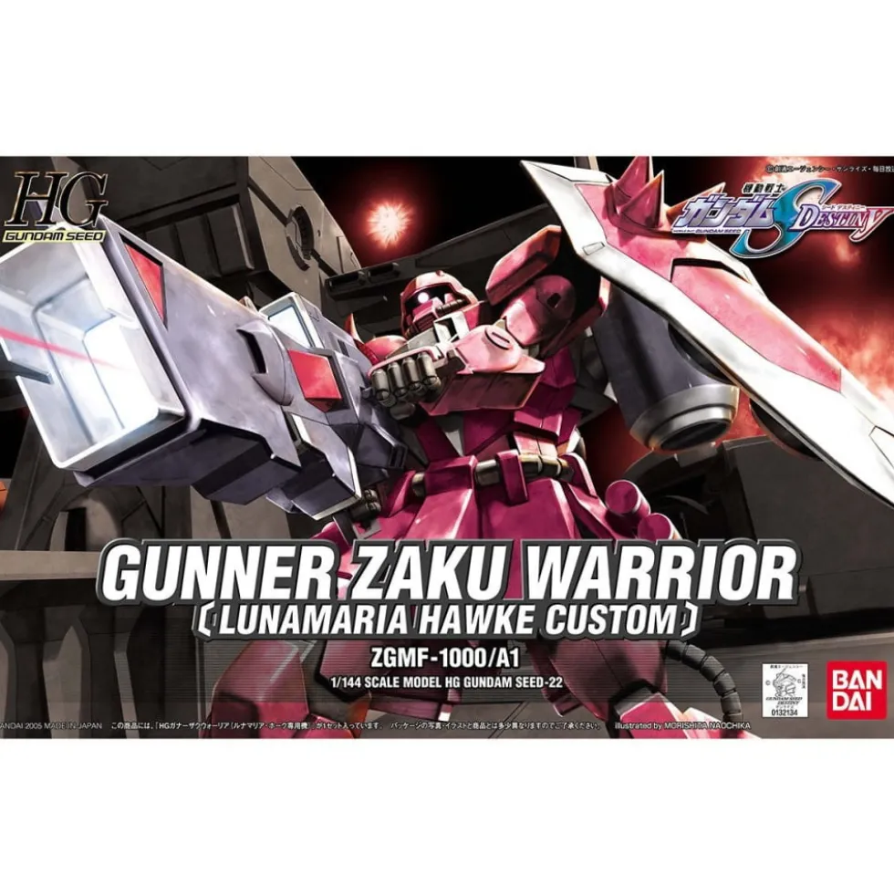 HG 1/144 GUNNER ZAKU WARRIOR (Lunamaria Hawke Custom – ZGMF-1000/A1)