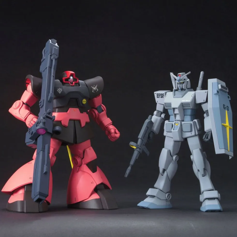 HGUC 1/144 G3 Gundam + Char’s Rick Dom (RX-78-3 Gundam + MS-09RS Rick dom Set)