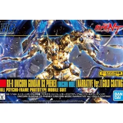 HGUC 1/144 GUNDAM PHENEX (UNICORN MODE) (NT VER.) (GOLD COATING)