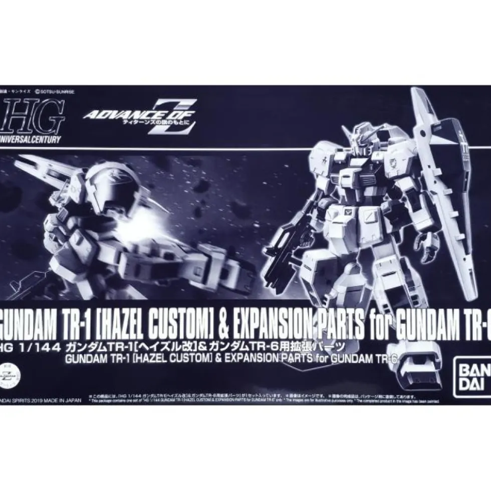 HGUC 1/144 GUNDAM TR-1 (HAZEL CUSTOM) & EXPANSION PARTS FOR GUNDAM TR-6