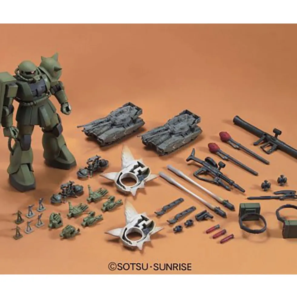 HGUC 1/144 ZAKU GROUND ATTACK SET