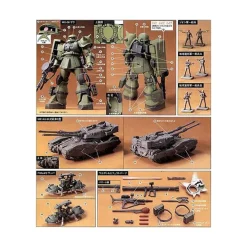 HGUC 1/144 ZAKU GROUND ATTACK SET