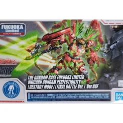 HG 1/144 Unicorn Gundam Perfectibility (Destroy Mode) (Final Battle Ver.) ver.GSF – THE GUNDAM BASE FUKUOKA LIMITED.