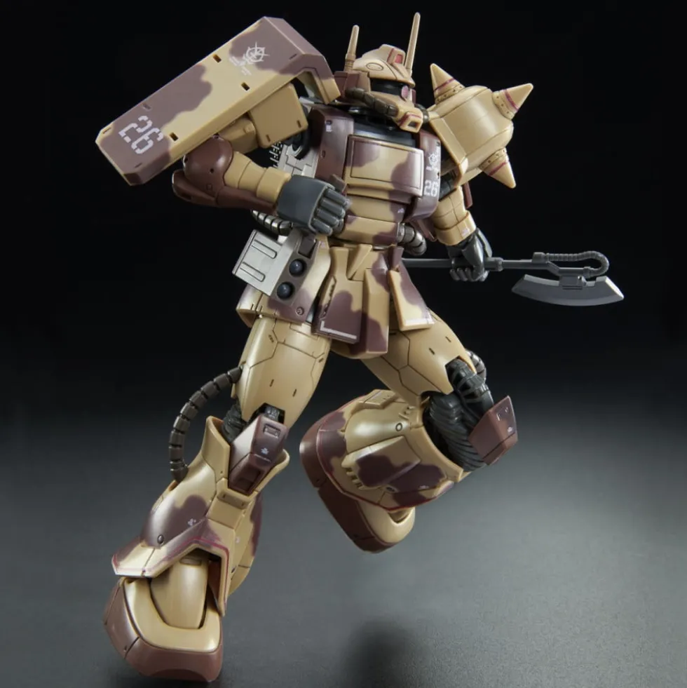 HG 1/144 Zaku Desert Type (Double Antenna Specification)