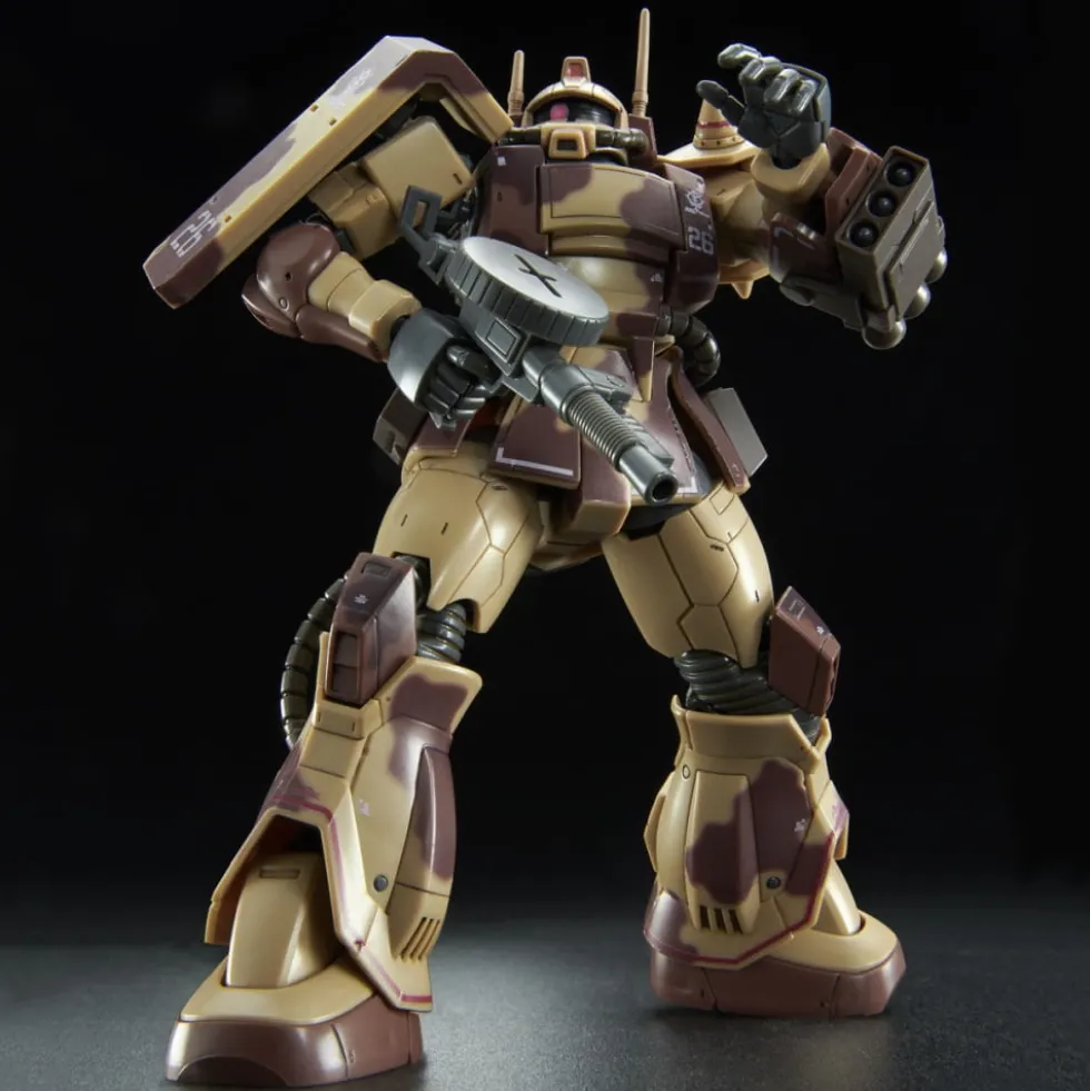 HG 1/144 Zaku Desert Type (Double Antenna Specification)