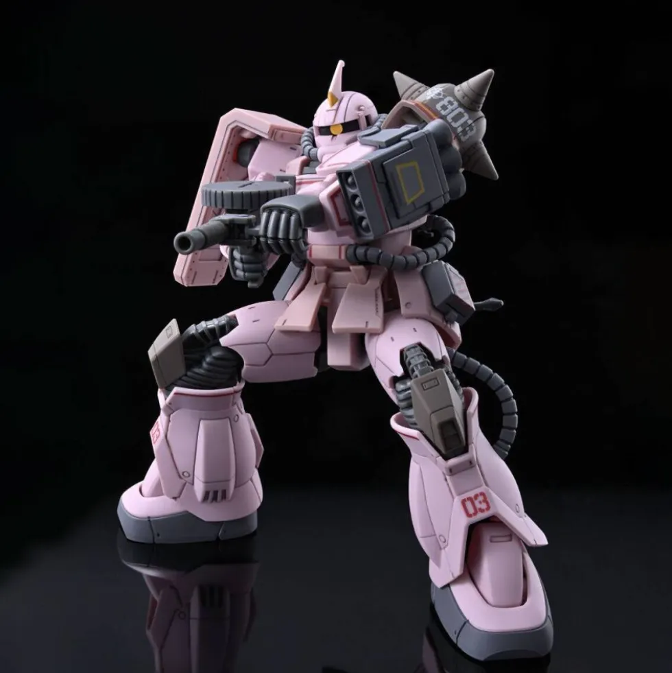 HG 1/144 ZAKU DESERT TYPE (PINK PANTHER CORPS)