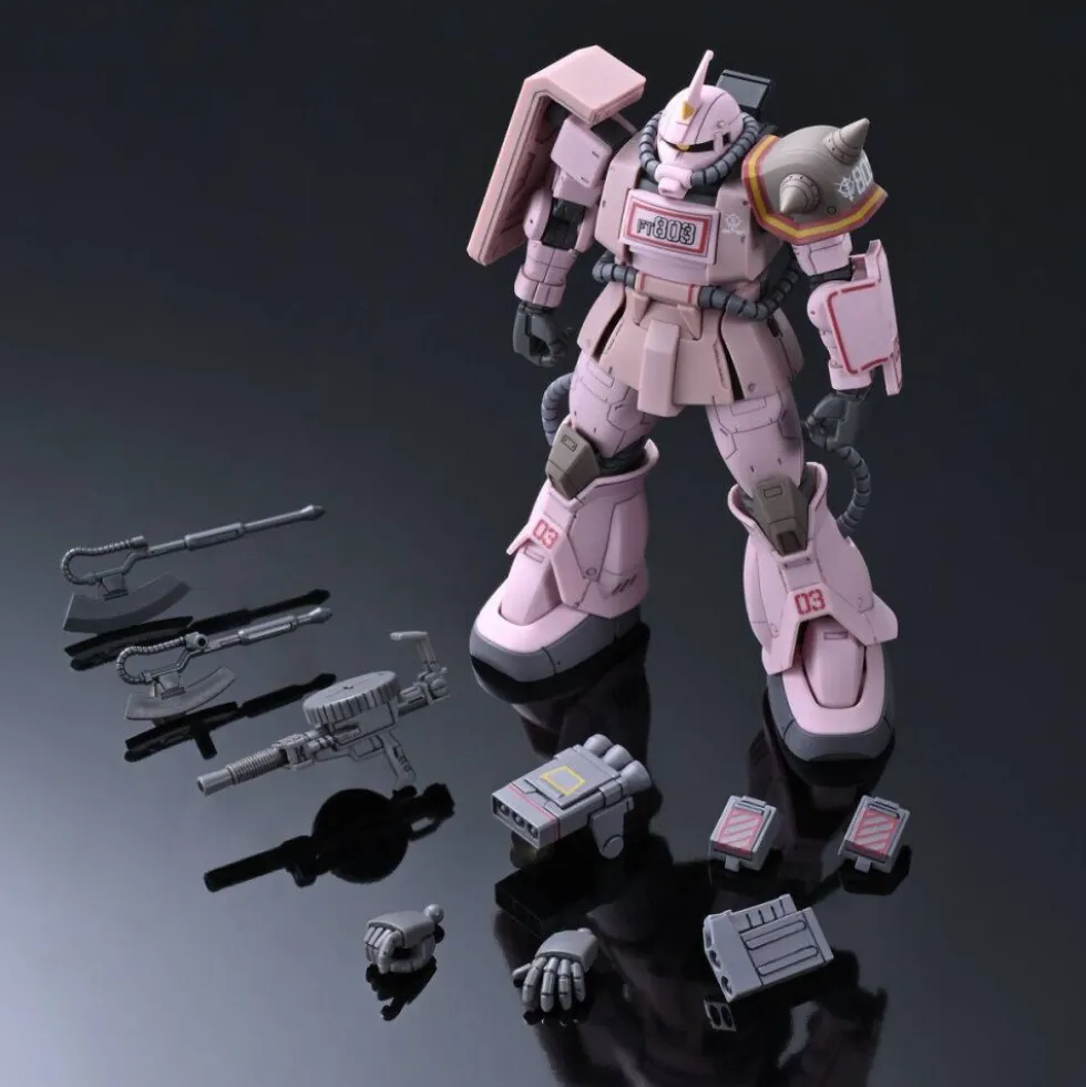HG 1/144 ZAKU DESERT TYPE (PINK PANTHER CORPS)