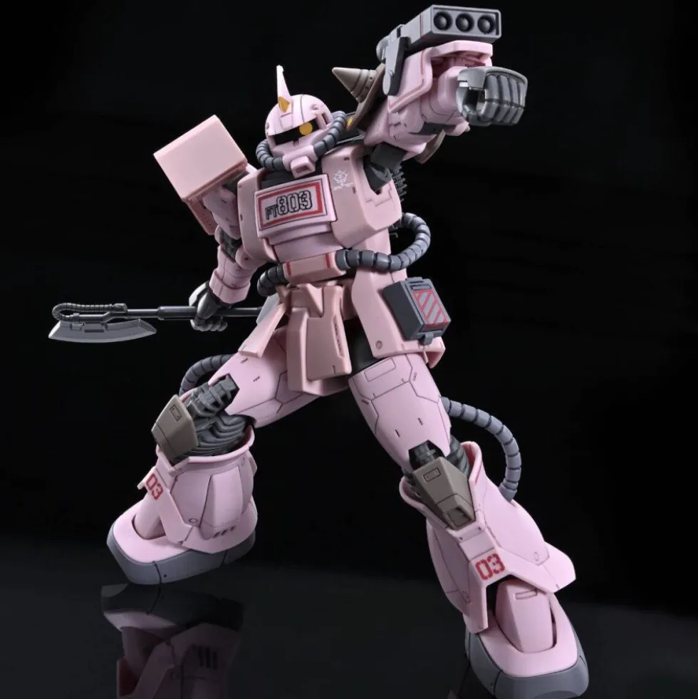 HG 1/144 ZAKU DESERT TYPE (PINK PANTHER CORPS)