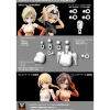MEGAMI DEVICE M.S.G 01 TOPS SET BLACK / SKIN COLOR C / SKIN COLOR D