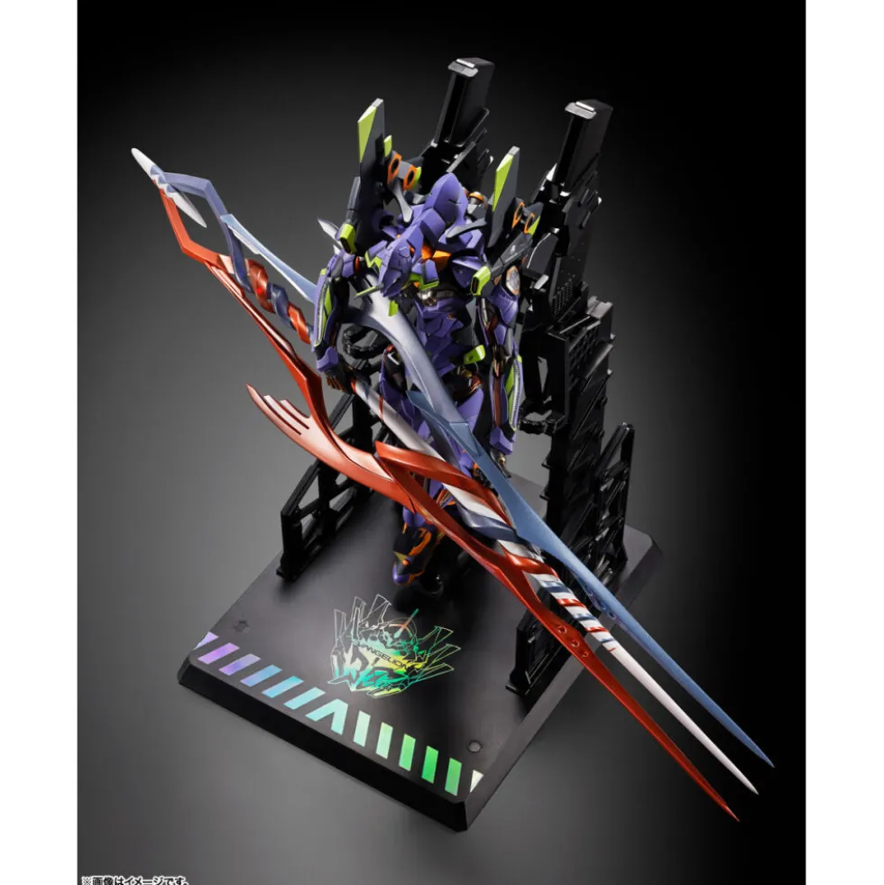 METAL BUILD EVA 01 TEST TYPE 30TH WITH THE SPEAR OF GAIUS