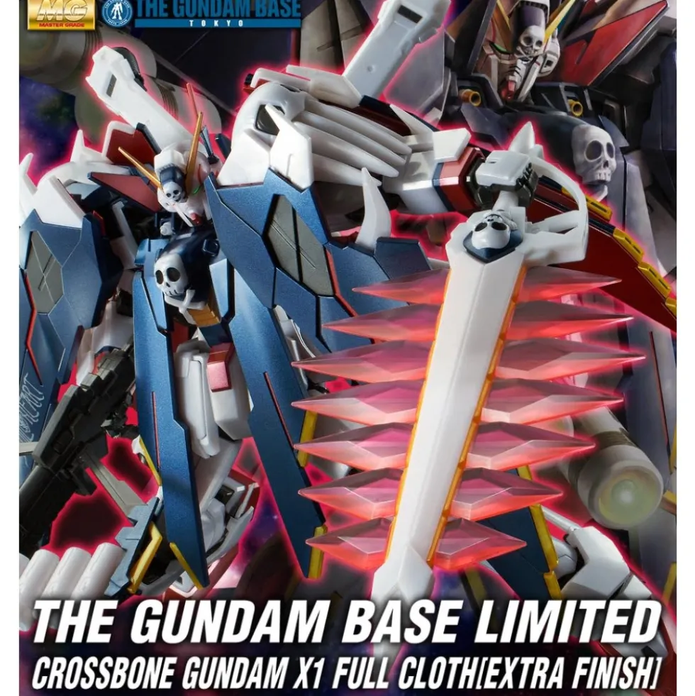 MG 1/100 CROSSBONE GUNDAM X1 FULL CLOTH EXTRA FINISH VER.