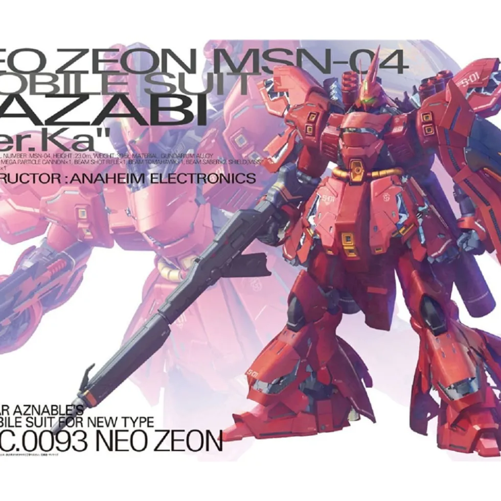 MG 1/100 MSN-04 SAZABI VER. KA