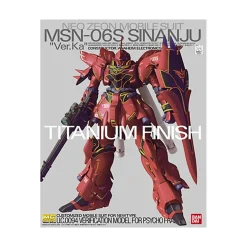 MG 1/100 MSN06S SINANJU VER. KA TITANIUM FINISH