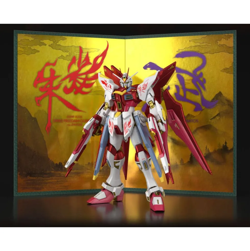 MG 1/100 STRIKE FREEDOM GUNDAM (CHINA RED VERMILLION BIRD VER.) ZHŪQUÈ : EDITION PRESTIGE