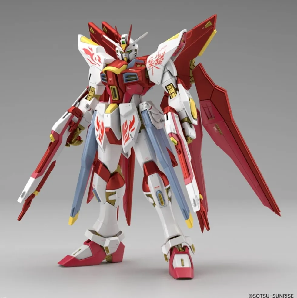 MG 1/100 STRIKE FREEDOM GUNDAM (CHINA RED VERMILLION BIRD VER.) ZHŪQUÈ