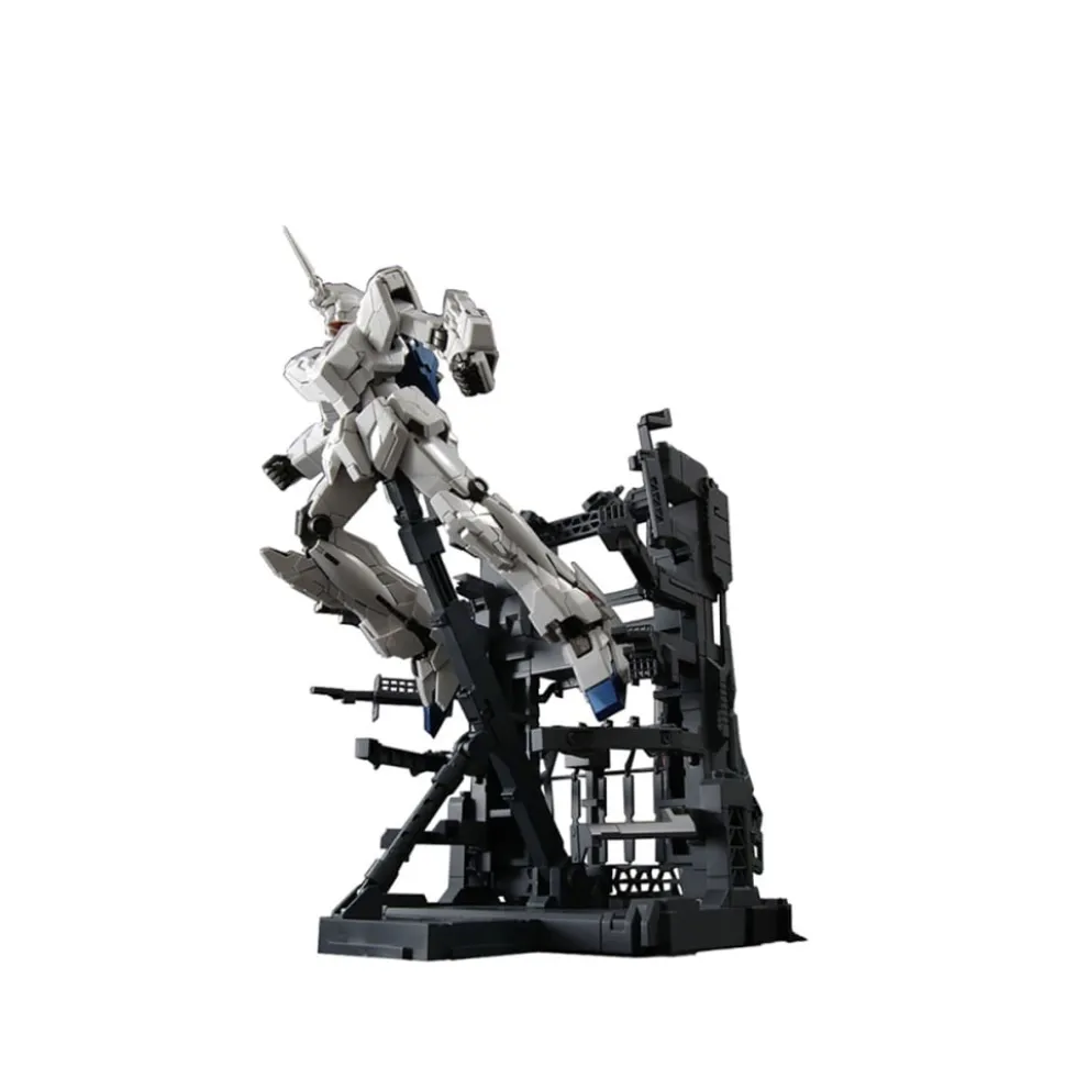 MG 1/100 UNICORN GUNDAM + MS CAGE