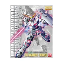 MG 1/100 UNICORN GUNDAM R/G TWIN FRAME TITANIUM FINISH