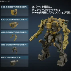 30MM Armored Core VI Fires of Rubicon RaD CC-3000 Wrecker Milk Tooth