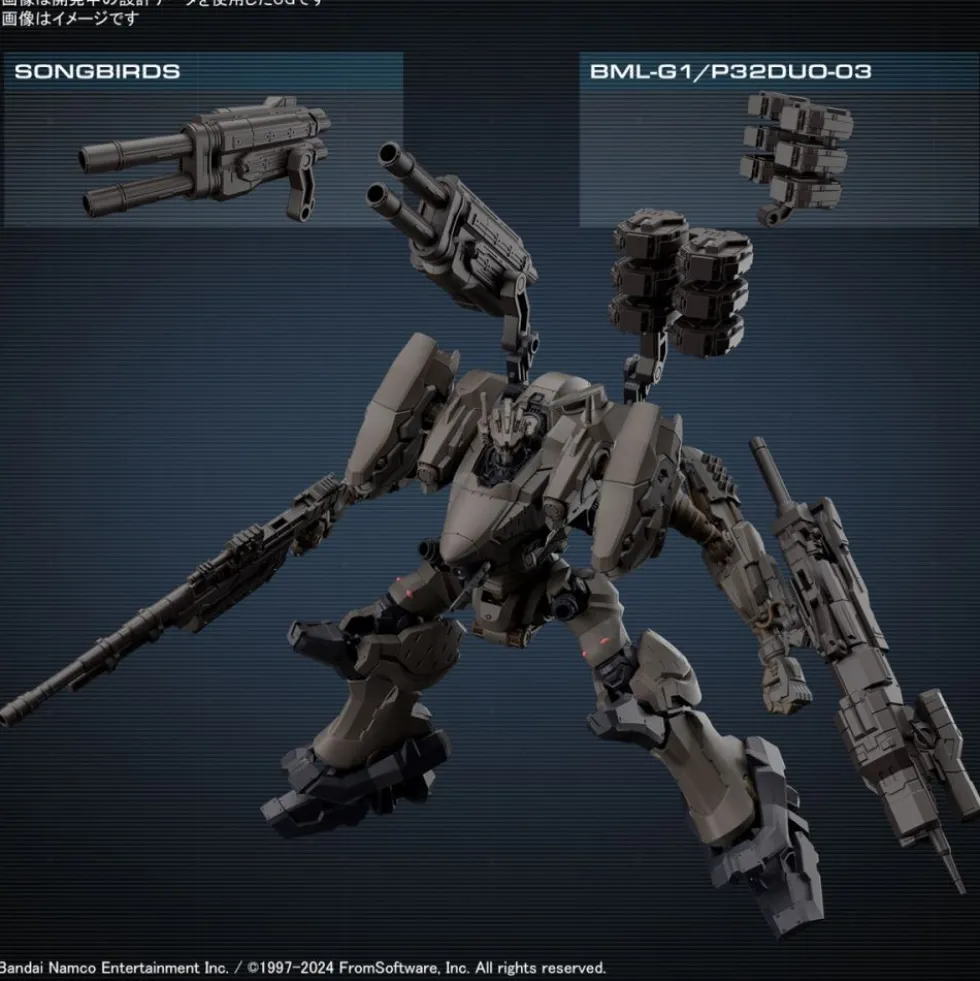 30MM Armored Core VI Fires of Rubicon RaD CC-2000 Orbiter Night Fall