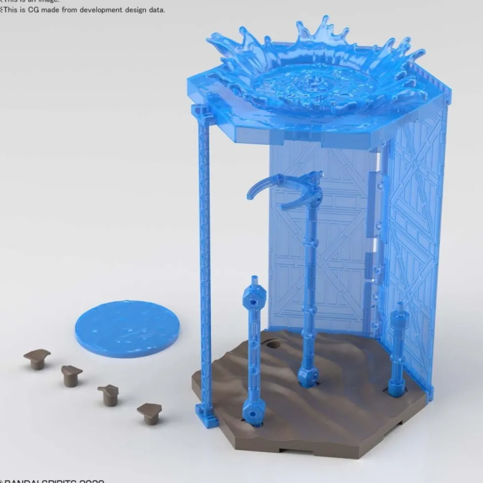 30MM CUSTOMIZE SCENE BASE 05 (ABOVE THE WATER VER.)
