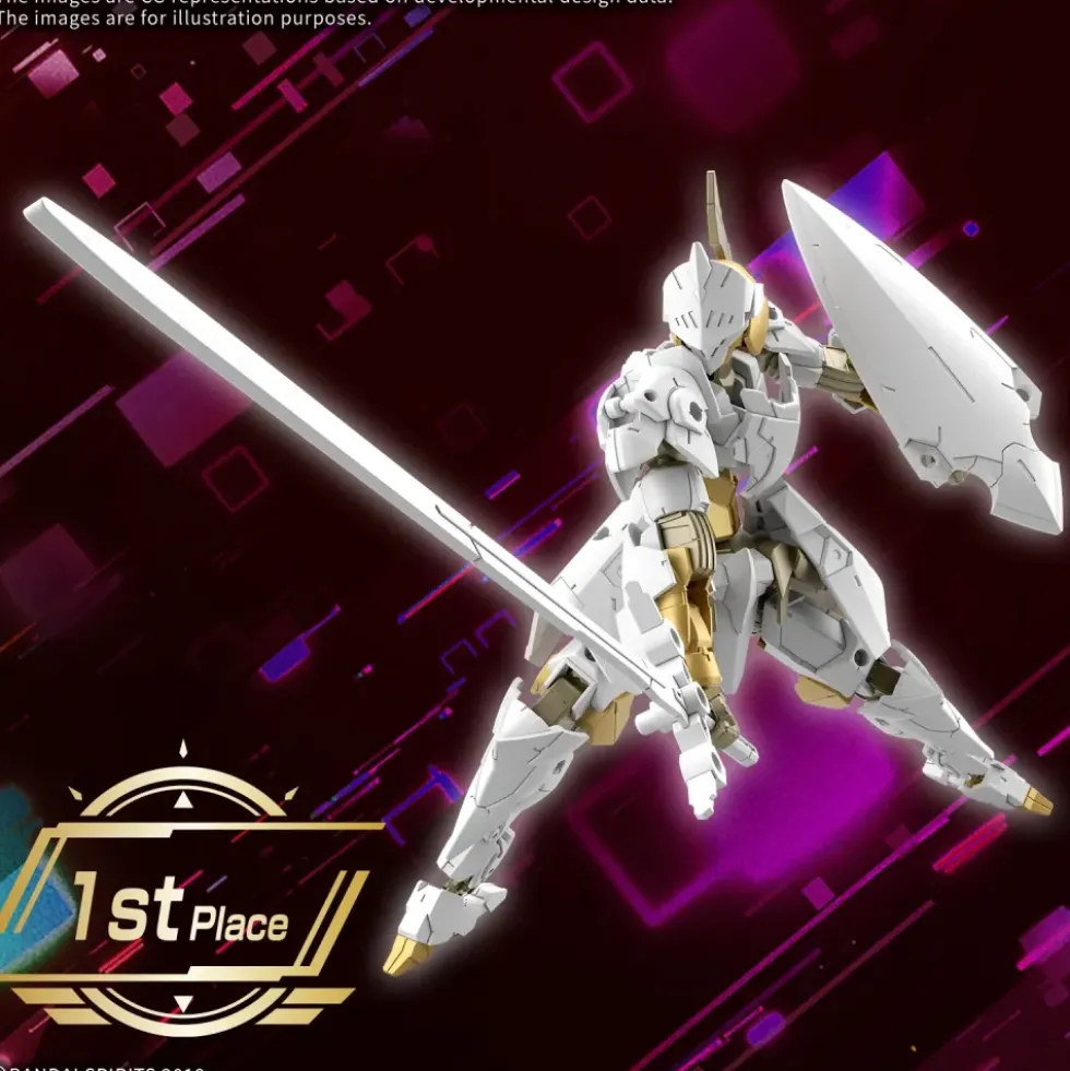 30MM 1/144 EXM-A9KR SPINATIO (ROYAL KNIGHT TYPE)
