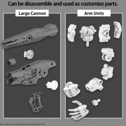 30MM 1/144 – OPTION PARTS SET 11 – LARGE CANNON & ARM UNIT