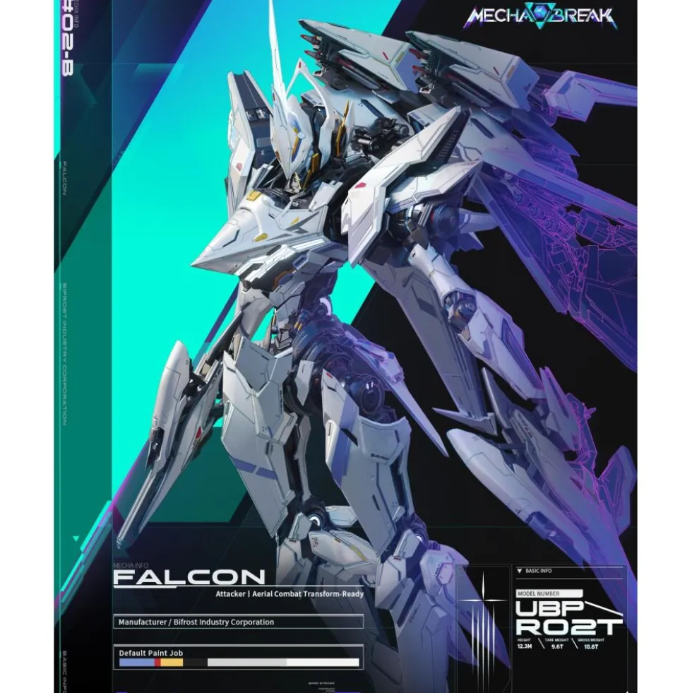MOSHOW TOYS X MECHA BREAK : UBP-R02T FALCON