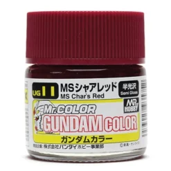 MR. GUNDAM COLOR UG11 MS CHAR RED PAINT 10ML.