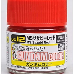 MR. GUNDAM COLOR UG12 SAZABI RED PAINT 10ML.