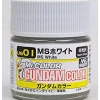 MR HOBBY GUNDAM COLOR (10ML) UG-01 MS WHITE